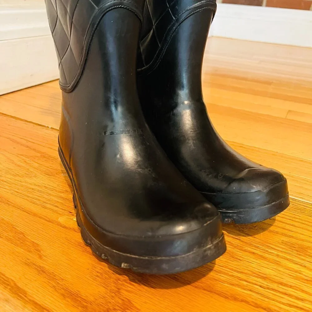 Barbour Women's Bede Wellington Boots Black Size 5